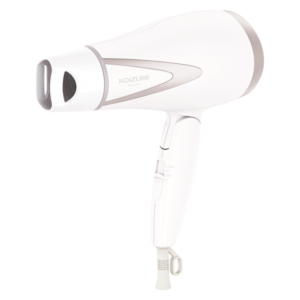 コイズミ　マイナスイオンヘアドライヤー　ホワイト