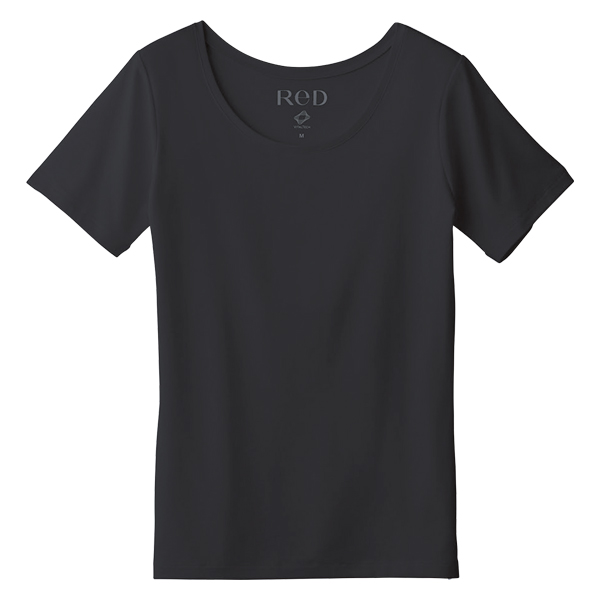 ReD バイタルテックシリーズ Uネックインナー（女性用） ブラック M