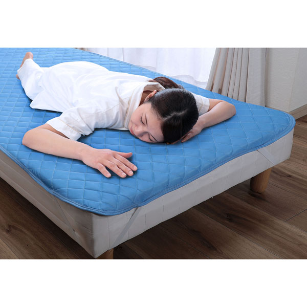 【50Pもらえる】抗菌防臭ひんやりＷガード敷パッド